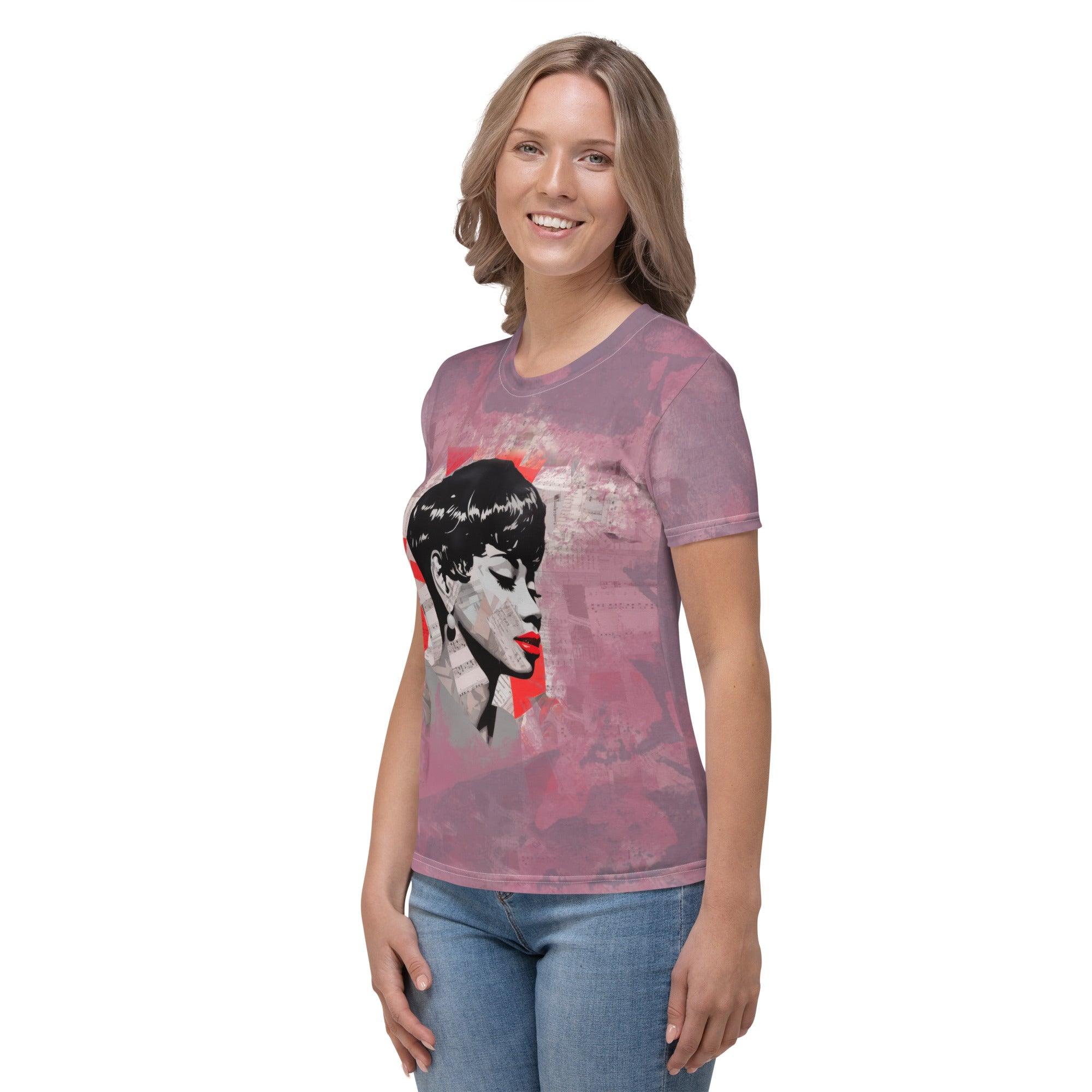 Melodic Impressions Women's Music Inspired Crew Neck T-Shirt