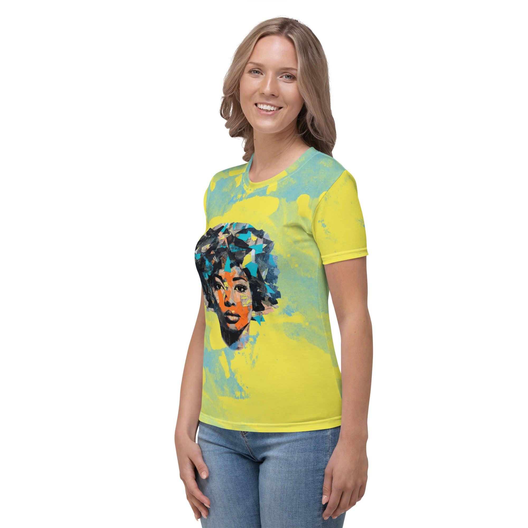 Vintage Vinyl Grooves Women's Crew Neck T-Shirts