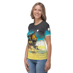 Creepy Crawlers Halloween Women's Crew Neck T-Shirt - Beyond T-shirts