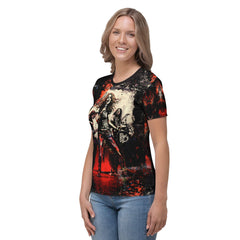 Urban Groove All-Over Print Women's Crew Neck T-Shirt - Beyond T-shirts