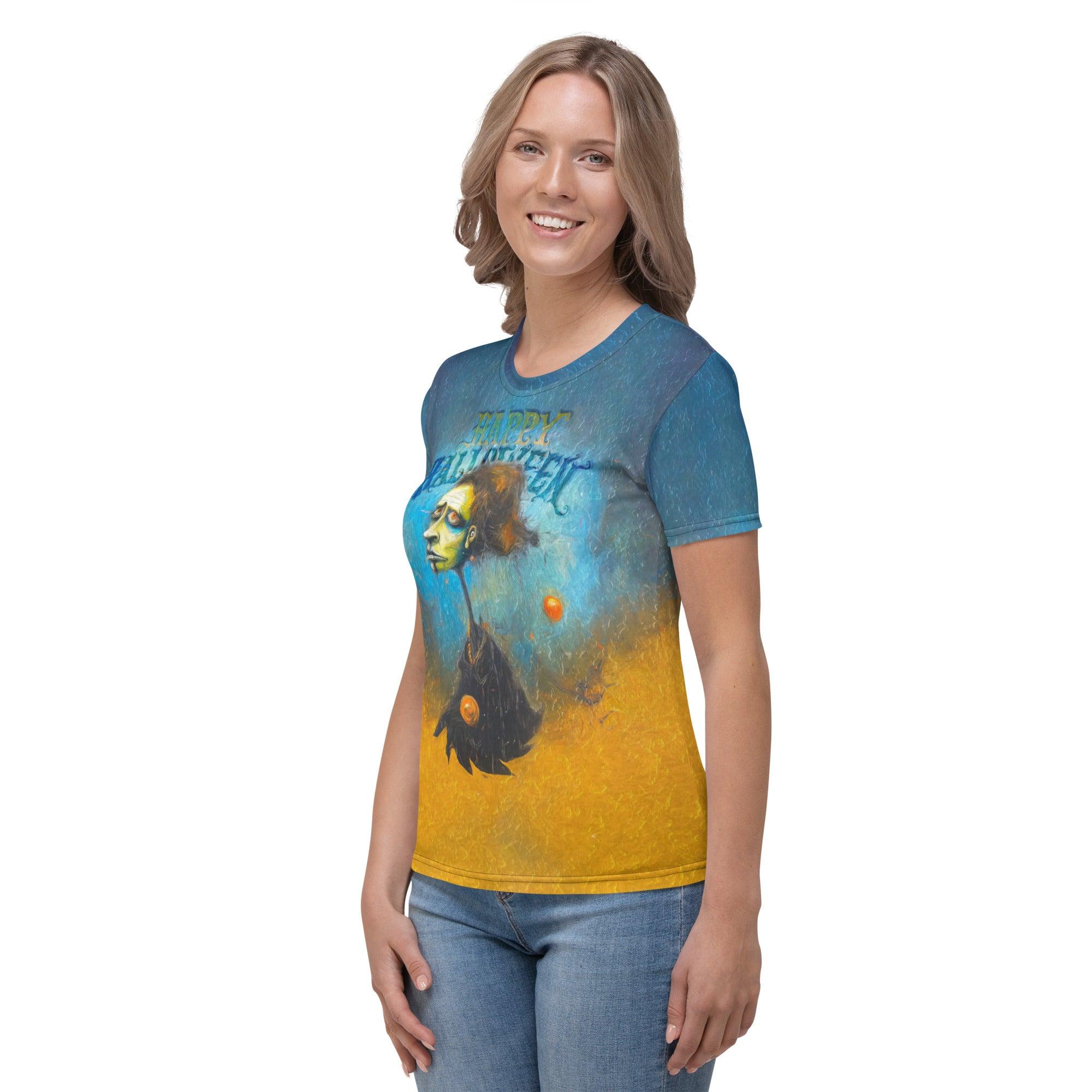 Spellbound Secrets All-Over Print Women's Crew Neck T-Shirt - Beyond T-shirts