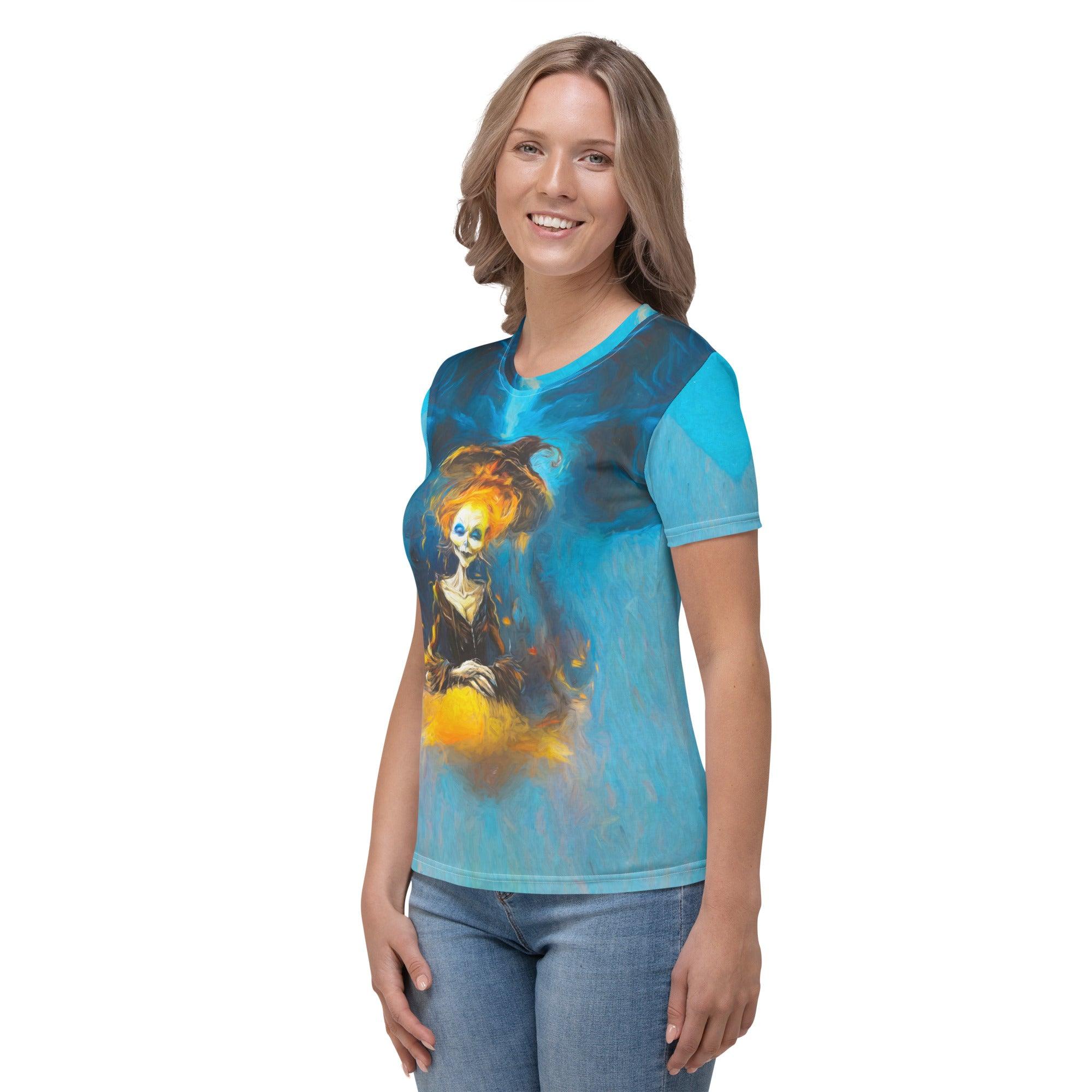 Zombie Apocalypse All-Over Print Women's Crew Neck T-Shirt - Beyond T-shirts