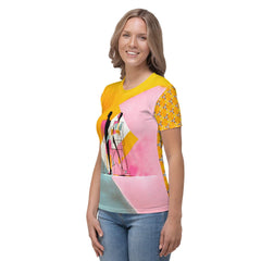 Urban Couture All-Over Print Women's Crew Neck T-Shirt - Beyond T-shirts