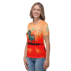 Artistic Anteater Adventure Women's T-Shirt