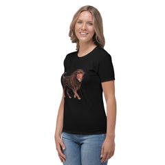 Majestic Meerkat Mural Women's T-Shirt