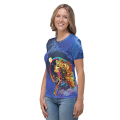 Pitched Petunia Palette Women's T-Shirt