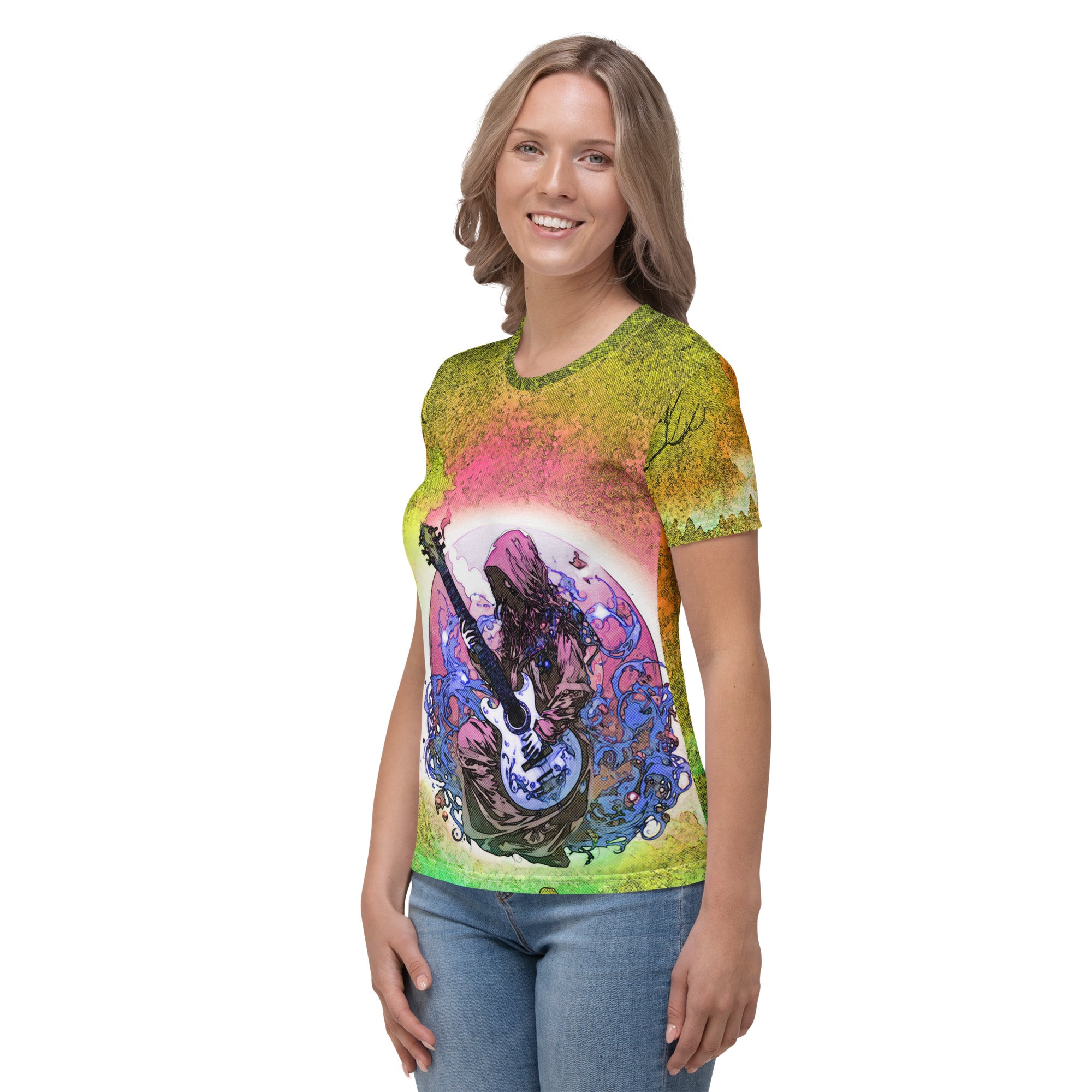 Melodious Marigold Mingle Women's T-Shirt