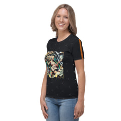 Electro Elegance Women's Crew Neck T-Shirt