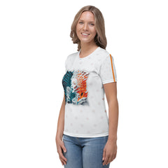 Melodic Mandala Women's Crew Neck T-Shirt