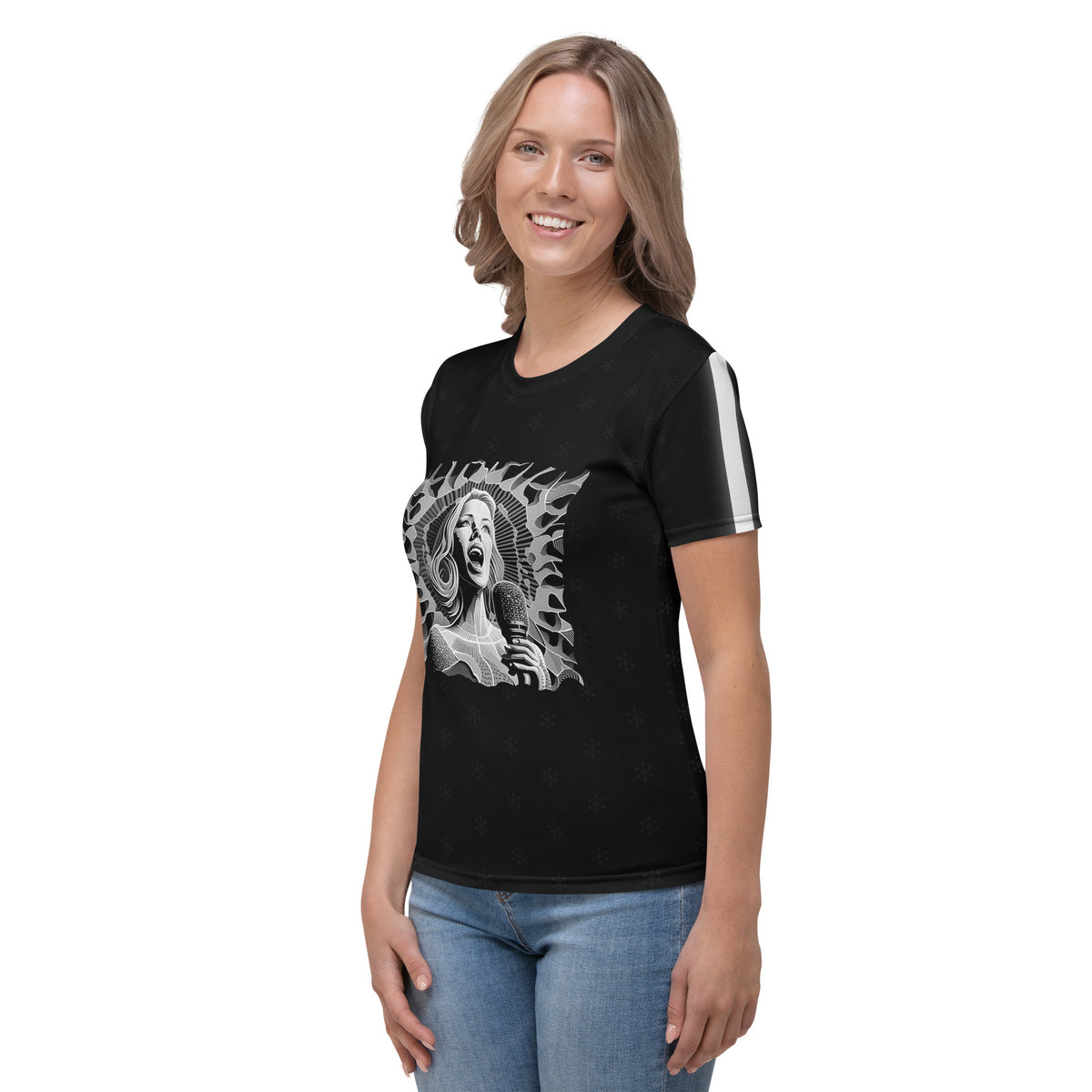 Blues Ballad Women's Crew Neck T-Shirt