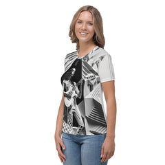 Celestial Celebrations All-Over Print Women's Crew Neck T-Shirt