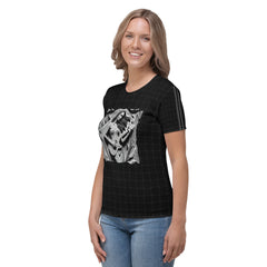 Revolutionary Renditions All-Over Print Women's Crew Neck T-Shirt