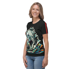 Electric Echo Women's Crew Neck T-Shirt