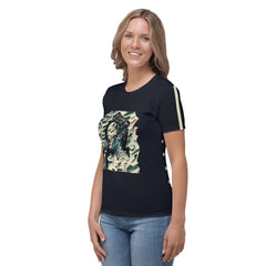 Legendary Melody All-Over Print Women's Crew Neck T-Shirt