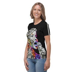 Rhythmic Reverie All-Over Print Women's Crew Neck