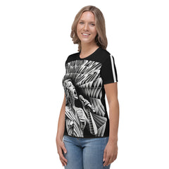 Musical Reverie All-Over Print Women's Crew Neck