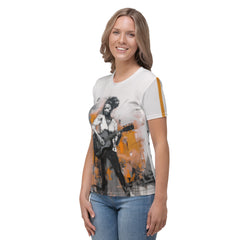 Artistic Abstraction Women's Crew Neck T-Shirt