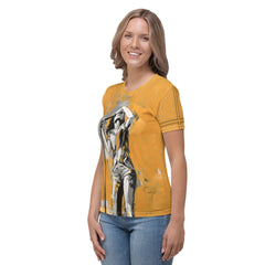 Artful Lines Women's Crew Neck T-Shirt