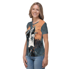 Abstract Essence Women's Crew Neck T-Shirt