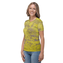 Coastal Driftwood All-Over Print Women's Crew Neck