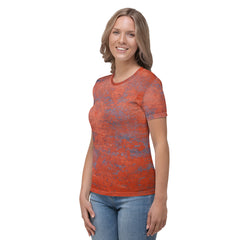 Iron Forge All-Over Print Women's Crew Neck