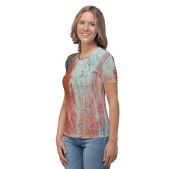 Waterfront Serenity Rustic Texture Tee