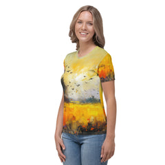 Rolling Hills Panorama Women's Crew Neck T-Shirt