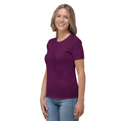 Silver Sheen Women's Crew Neck T-Shirt