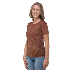 Antique Bronze Women's Crew Neck T-Shirt