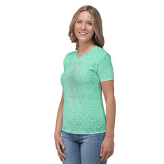 Jacquard Journey Texture Women's Crewneck Tee