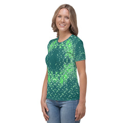 Microfiber Marathon Texture Women's Crewneck Tee