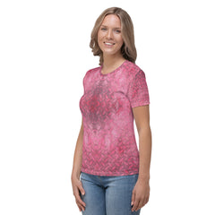 Cashmere Charge Texture Women's Crewneck Tee