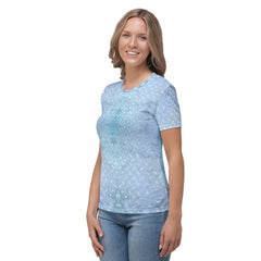 Diamond Dash Texture Women's Crewneck Tee