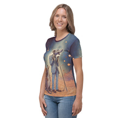 Energetic Husky Women's Crew Neck T-Shirt