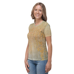 Organic Grip Texture Women's Crew Neck T-Shirt