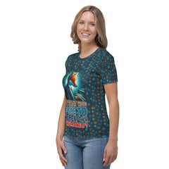 Mystical Midnight Foxes Women's Crew Neck T-Shirt