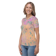 Daily Wear Satin Serenity T-Shirt with Sleek Design