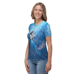 Nautical Fashion Women's Crew Neck T-Shirt.