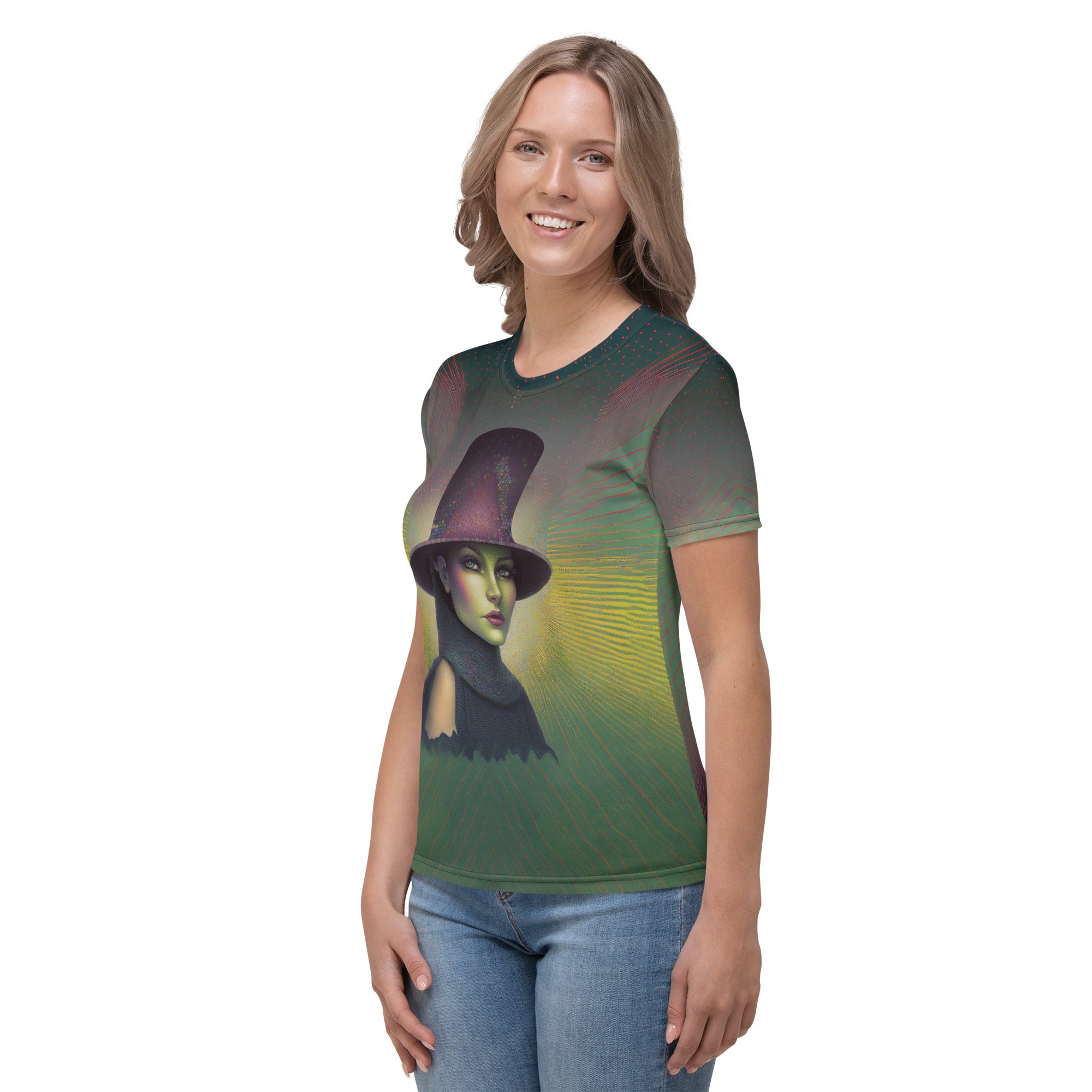 Chic Urban Escape women's crew neck top.