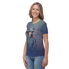 Boho Spirit Beyond Style women's crew neck with bohemian design.