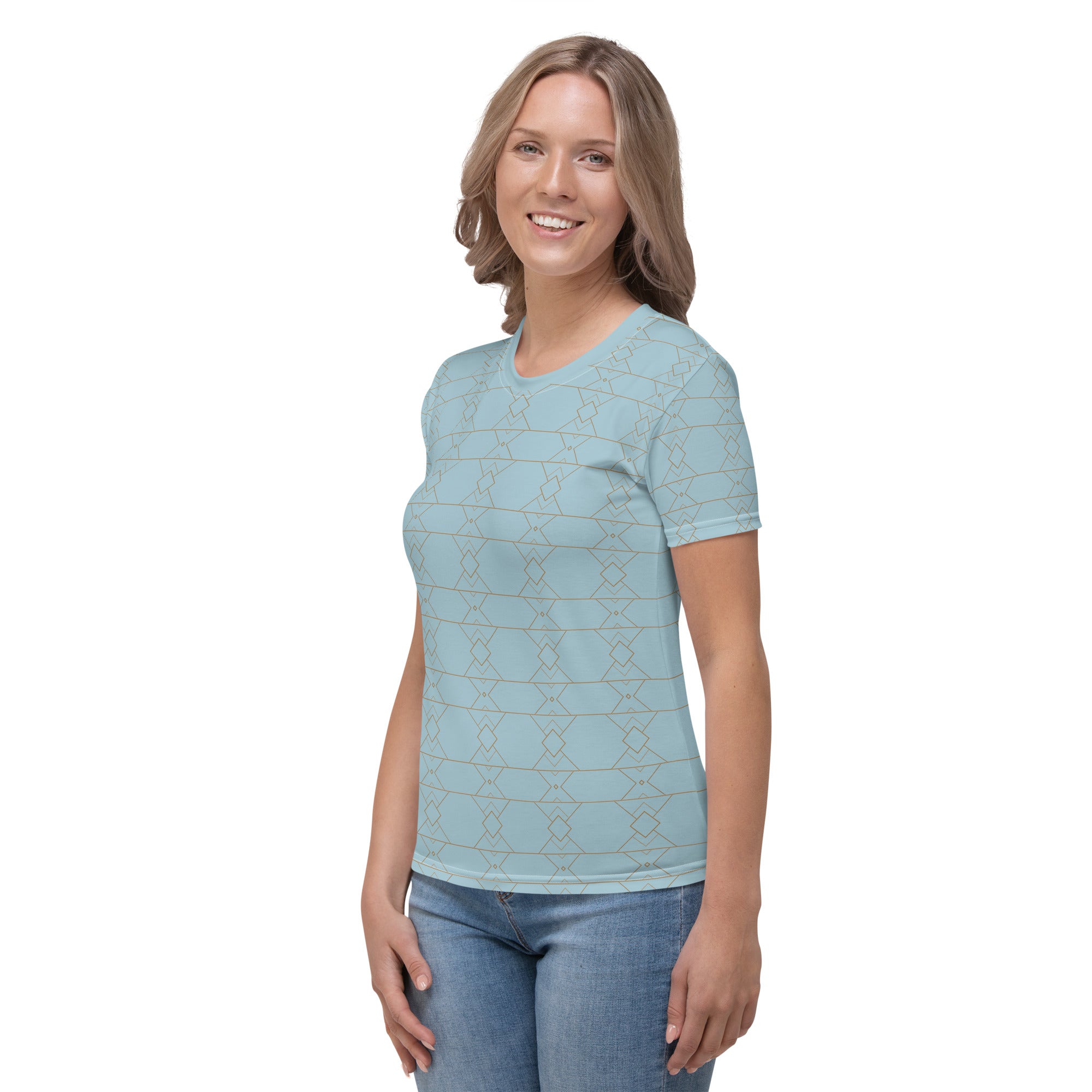 Pastel delight women's tee styled for spring