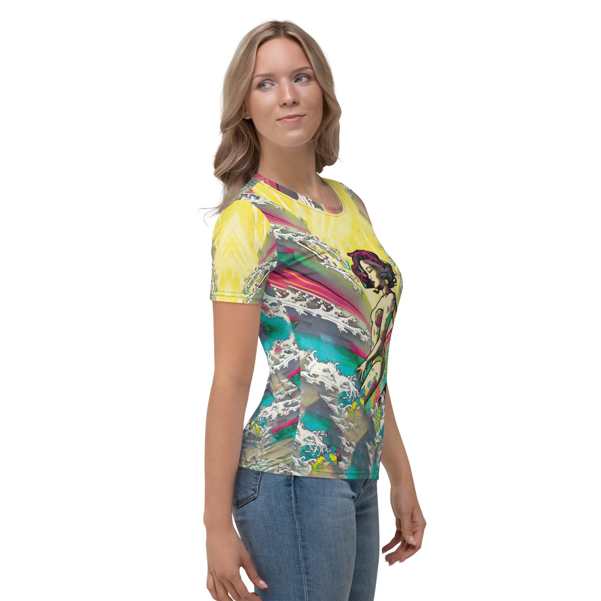 Stay comfy and stylish with the Surfing 1 50 Women's T-Shirt.