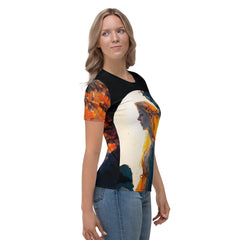 Harmony Groove All-Over Print Women's Music T-Shirt - Beyond T-shirts