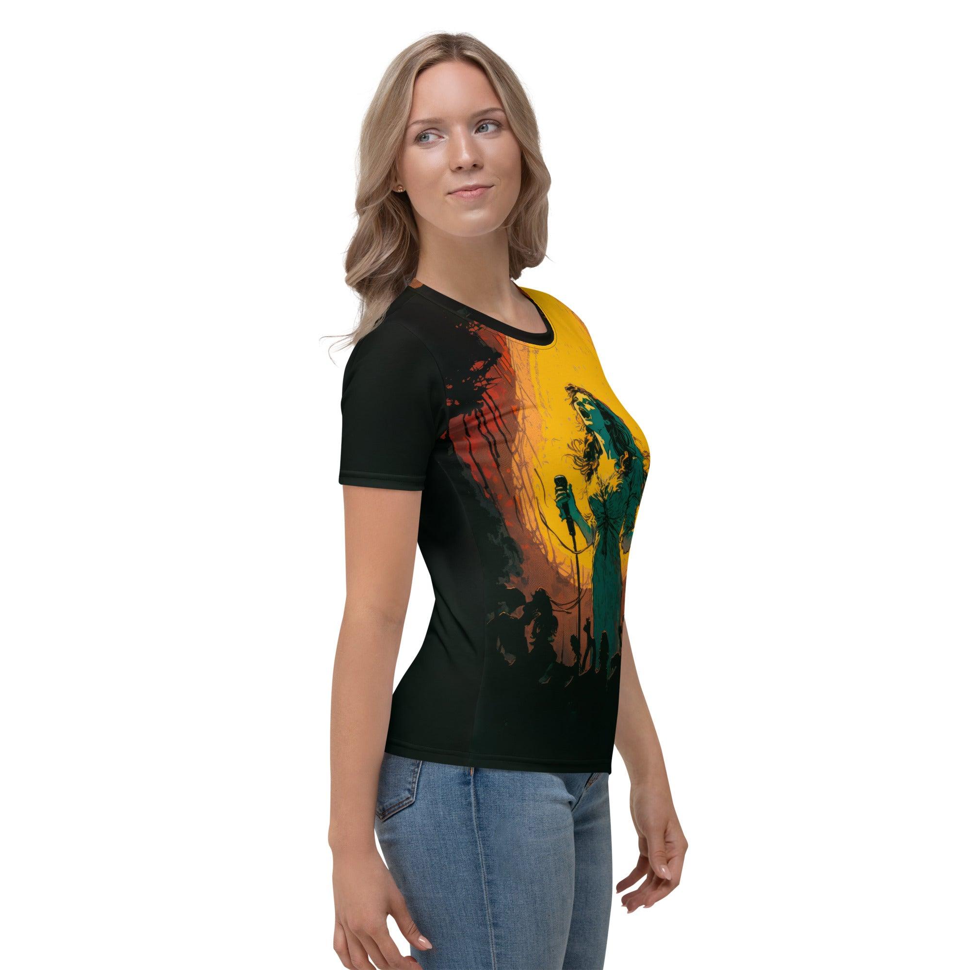 Guitar Dreams Women's All-Over Print T-Shirt - Beyond T-shirts