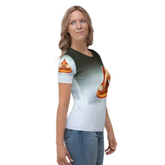 MetaSculpt Futuristic Shoes Women's All-Over Print T-Shirt - Beyond T-shirts