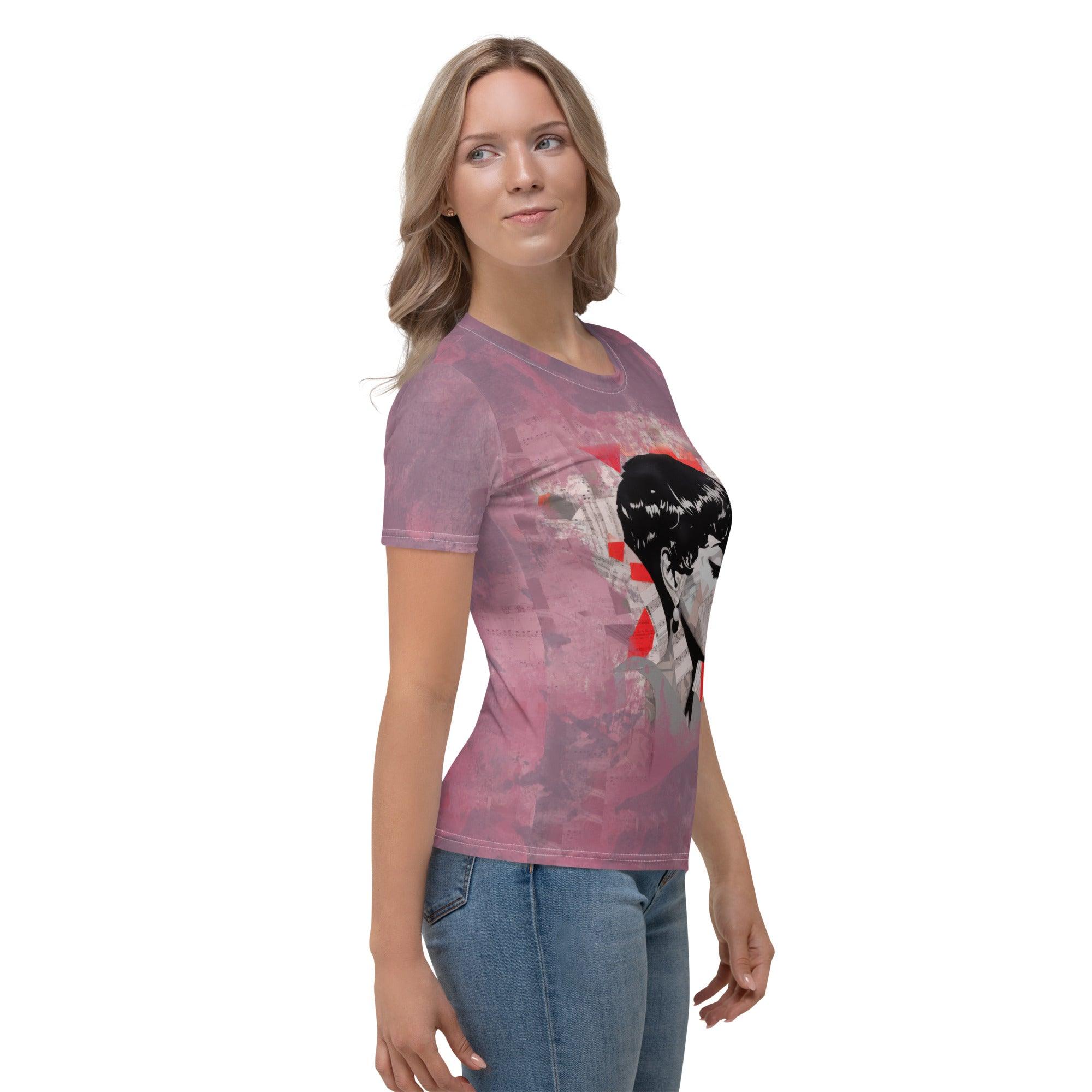 Melodic Impressions Women's Music Inspired Crew Neck T-Shirt