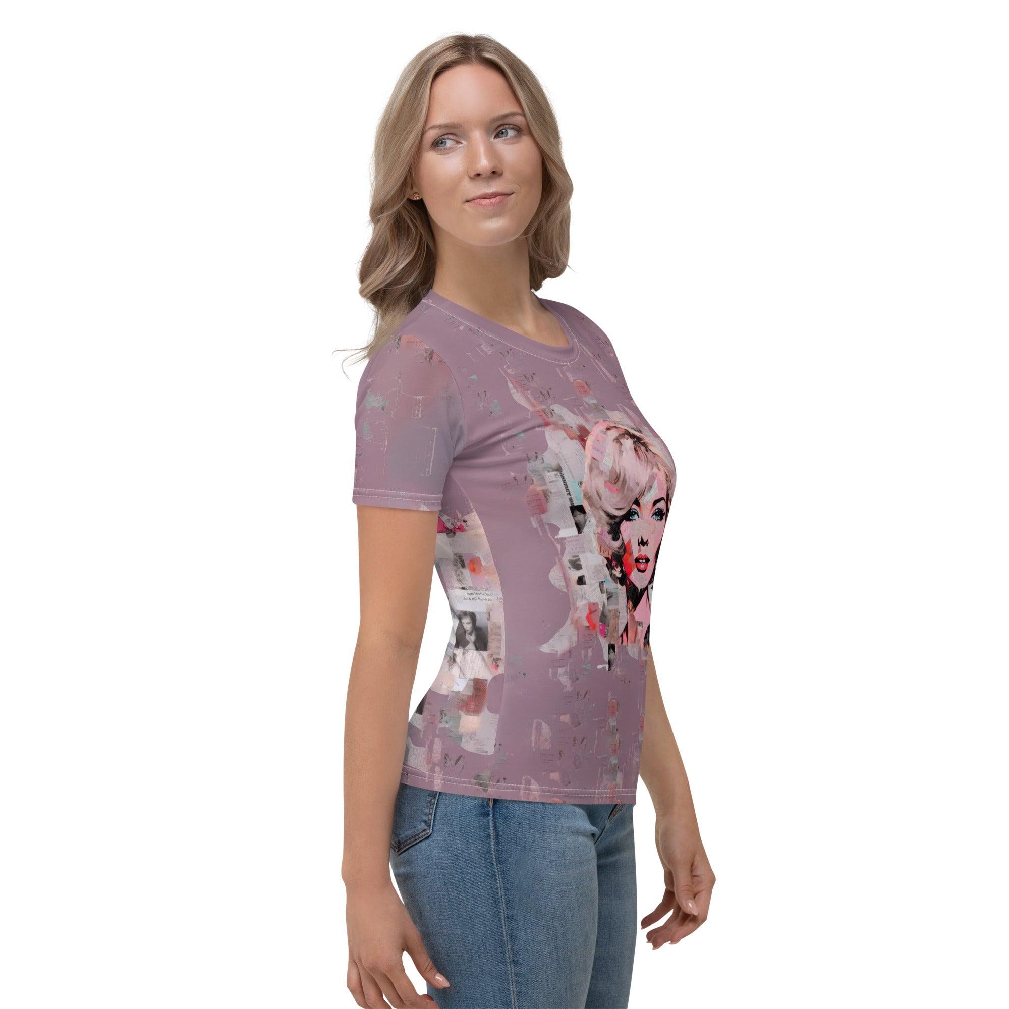 Music And Nature Symphony Women's Crew Neck T-Shirts - Beyond T-shirts