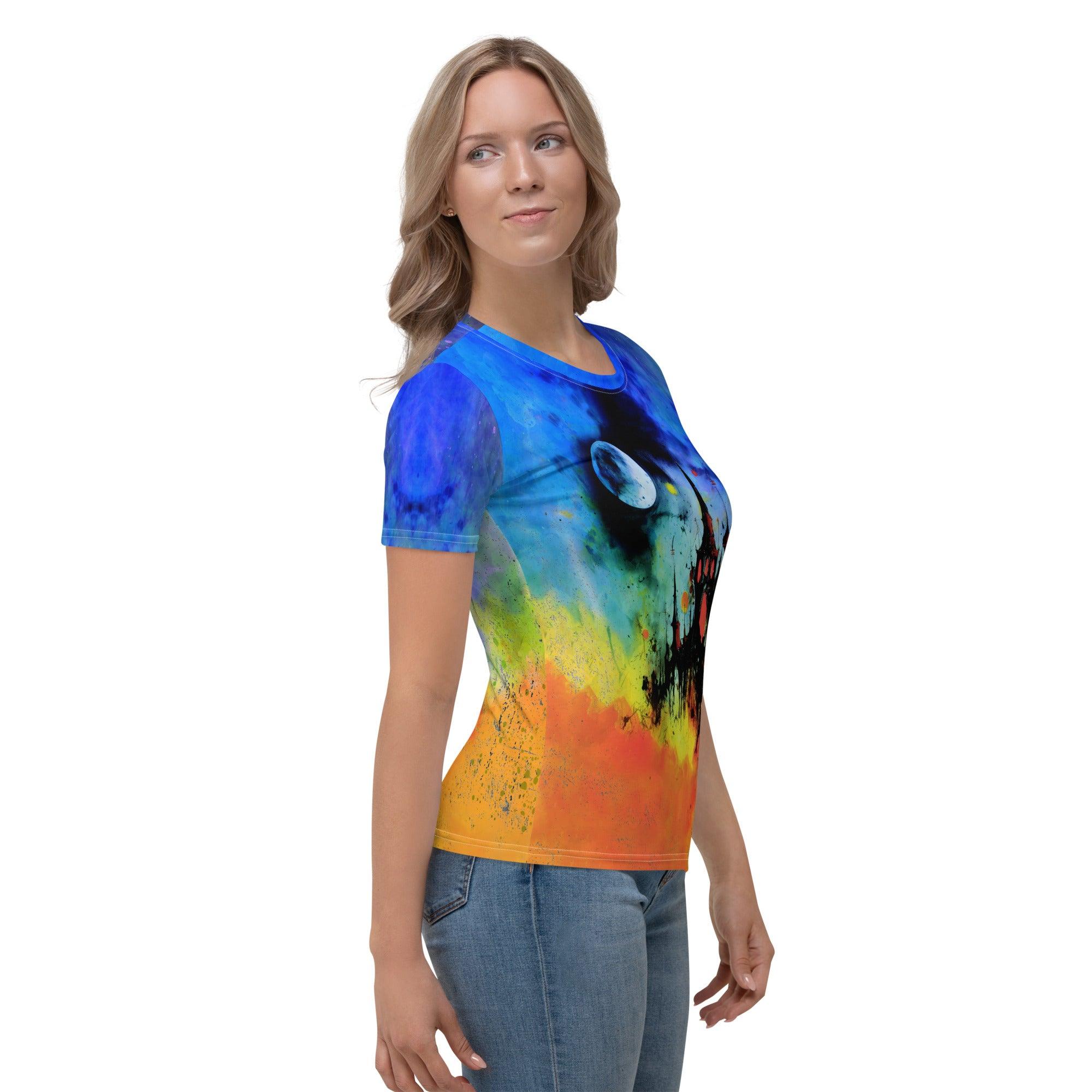 Haunted House Adventure Women's Crew Neck T-Shirt - Beyond T-shirts