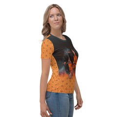 Spooky Night Halloween Women's Crew Neck T-Shirt - Beyond T-shirts