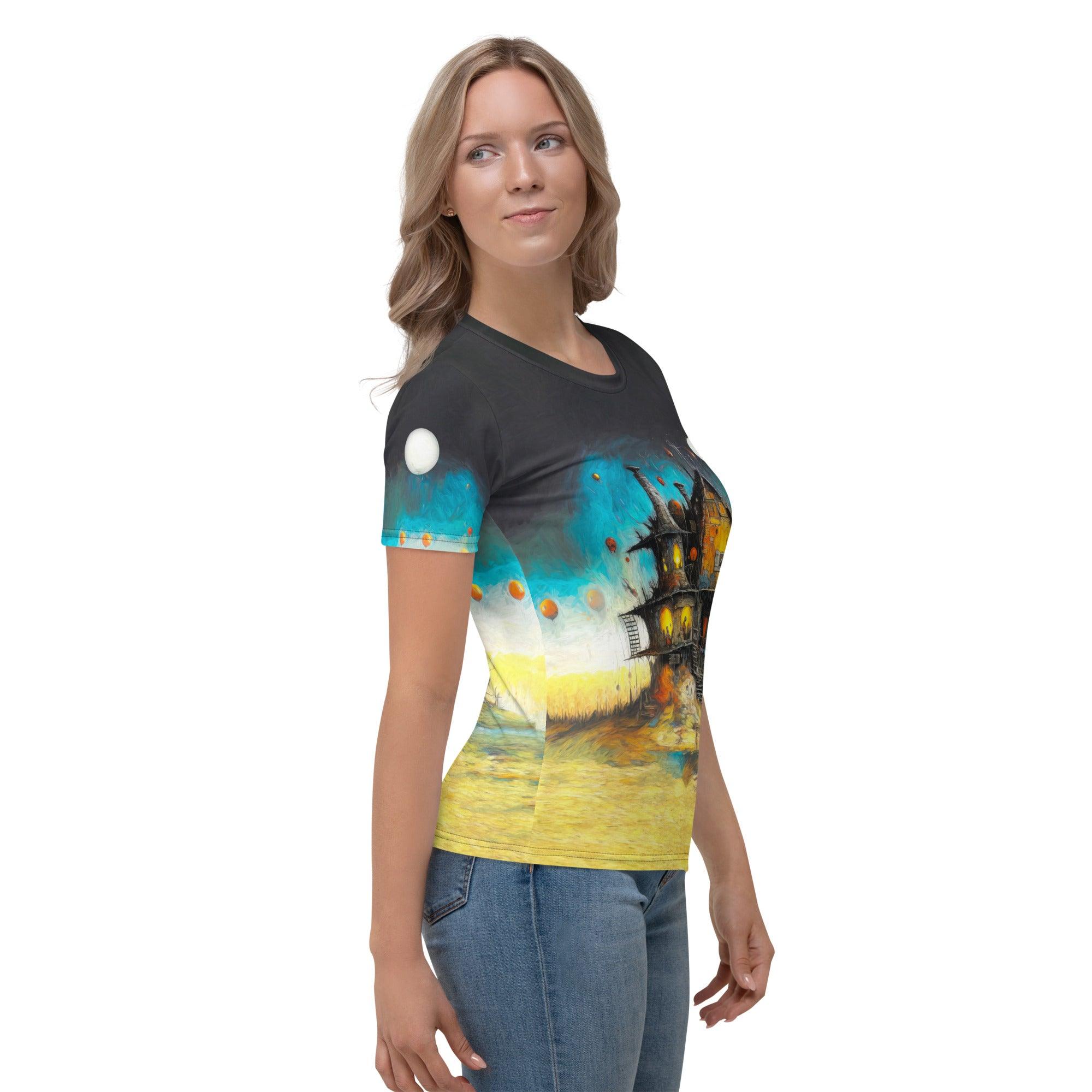 Creepy Crawlers Halloween Women's Crew Neck T-Shirt - Beyond T-shirts